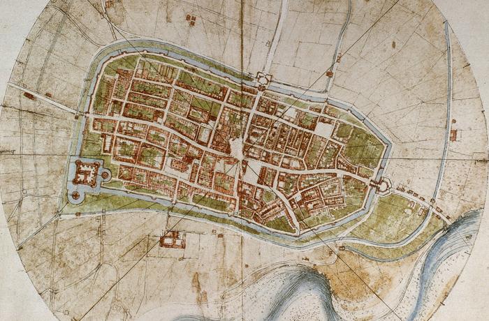 Historische Landkarten und Städtepanoramen