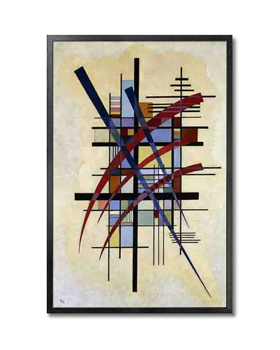 Zeichen mit Begleitung - Wassily Kandinsky