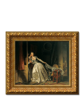 Der heimliche Kuss - Jean Honoré Fragonard