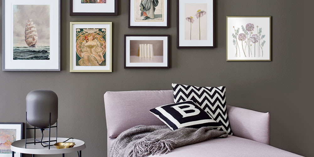 Petersburger Hängung - Salonhängung für viele Bilder