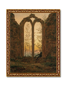 Klosterruine Oybin - Caspar David Friedrich
