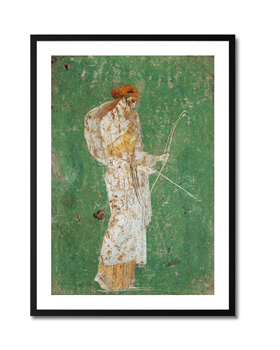 Roman civilization. Fresco depicting Diana - Pompeji, Wandmalerei