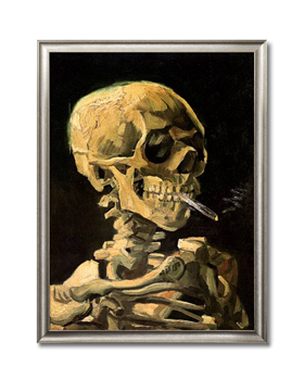 Schädel mit brennender Zigarette - Vincent van Gogh