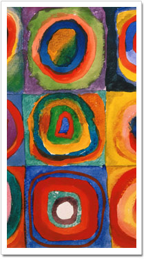 Concentric Circles - Wassily Kandinsky