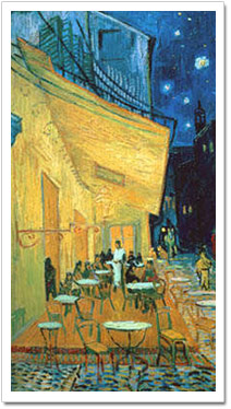 Caféterrasse bei Nacht von Vincent van Gogh