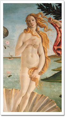 Die Geburt der Venus von Sandro Botticelli