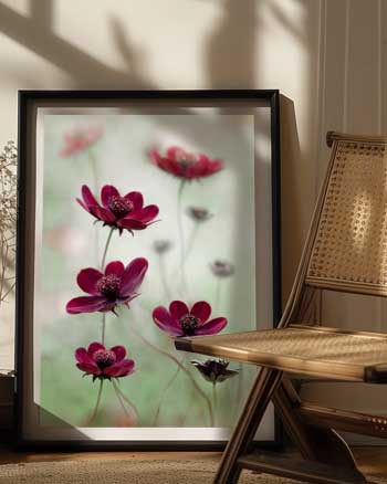 Blumenfotografien als moderne Kunstdrucke bestellen