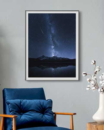 Fotografien bei Nacht als Kunstdrucke