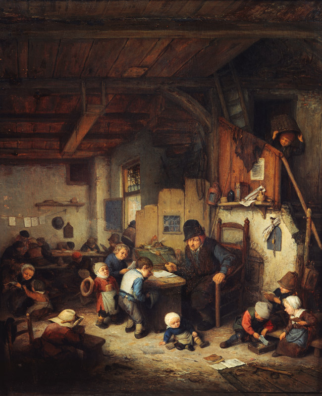 The School Master von Adriaen van Ostade