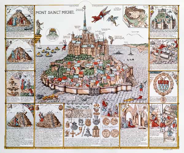 Mont Saint-Michel von Albarelus