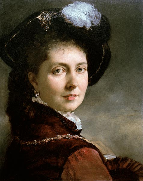 Kaiserin Viktoria um 1875 von Angeli