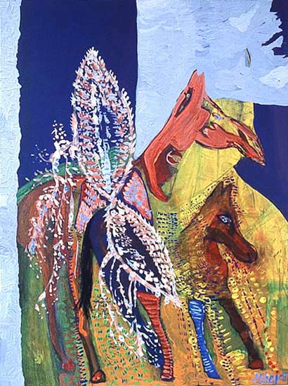 Flying Horses von Martina Heyd-Jilg