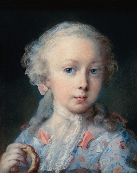 Bildnis eines Mädchens mit Kringel