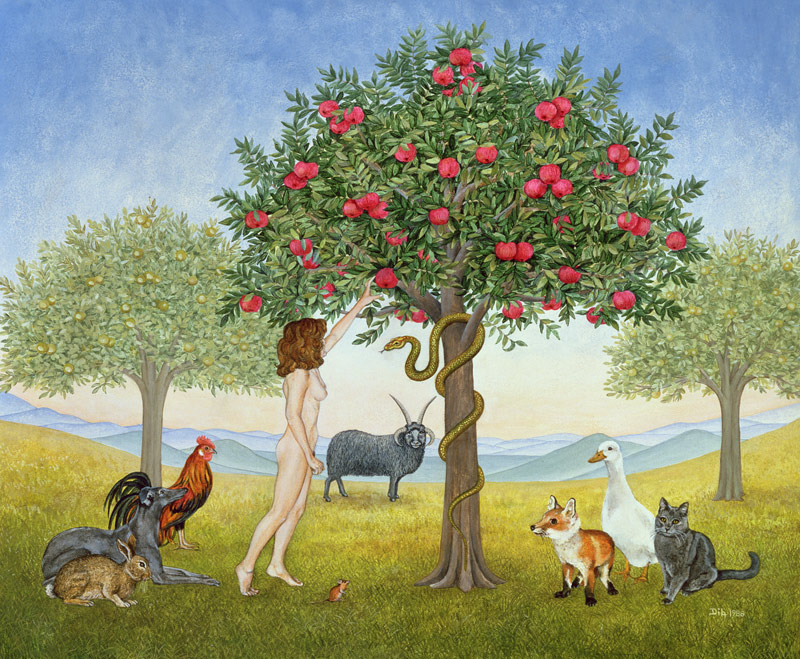 An Apple a Day. Triptych Part One  von Ditz