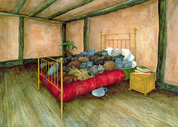 Old Mr Tombs, after George Orwell ''A Clergyman''s Daughter''  von Ditz