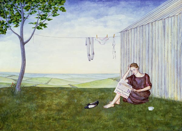 Girl in the Garden  von Ditz