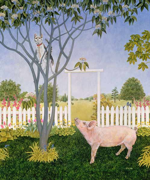 Pig and Cat von Ditz