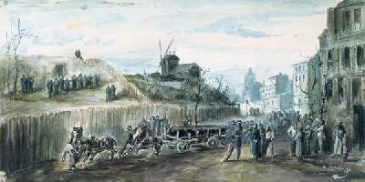 Incident during the Paris Commune of 1870