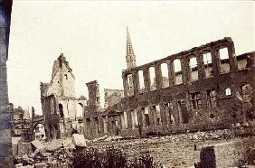 Ruins near the Powder Magazine, Ypres, June 1915