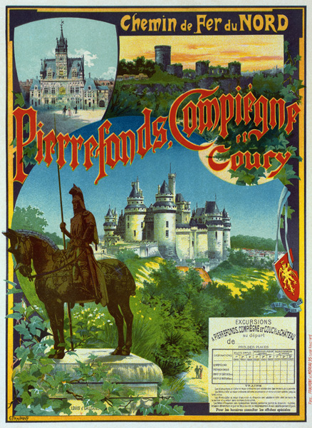 Pierrefonds von Gustave Fraipont