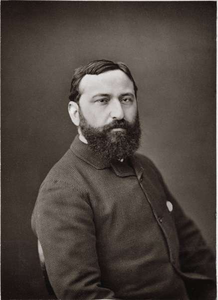 Guiseppe de Nittis (1846-84), from ''Galerie Contemporaine'', c.1874-78 (b/w photo)  von French Photographer