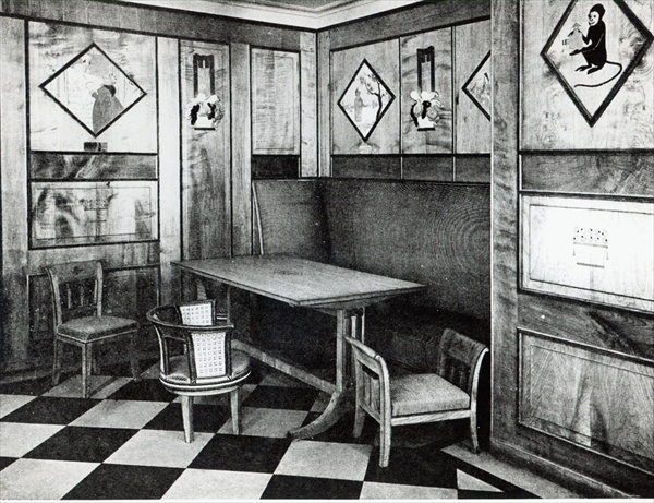 The Children''s Playroom in the Ocean Liner ''Paris'', July 1921 (b/w photo)  von French Photographer