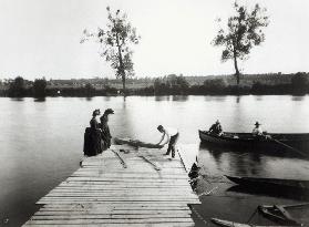 Boating Scene in the area of the Ile-de-France, 