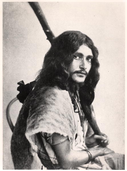 Whirling dervish from Iran, from ''Persien in Wort und Bild'' by Friedrich Rosen, c.1930 (b/w photo) von German Photographer