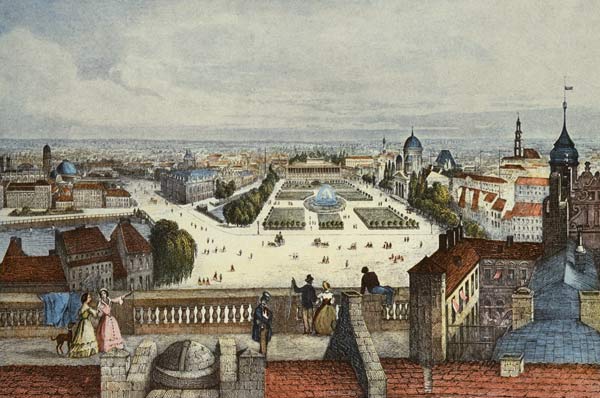 Berlin,Lustgarten,Dom und Altes Museum von Gilquin