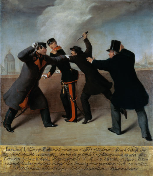 Franz Joseph I. Attentat 1853 von Reiner