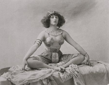 Colette (1873-1954) acting in ''Reve d''Egyptienne''