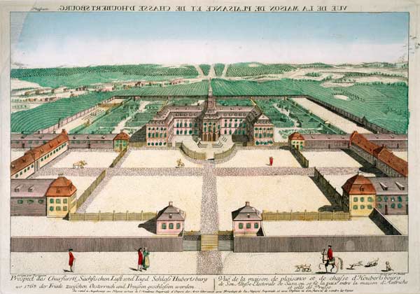 Schloß Hubertusburg von Riedel