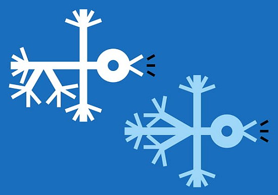 Birds Singing 2 Icon, 2005 (digital)  von Thisisnotme 