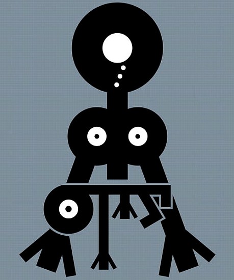 Crying Mother Icon, 2006 (digital)  von Thisisnotme 