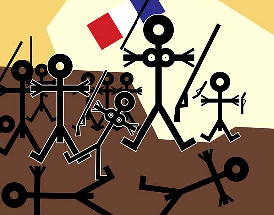 Liberty Leading the People Icon, 2006 (digital)  von Thisisnotme 