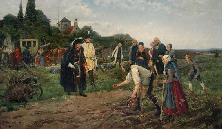 Friedr. II.,Kartoffelernte