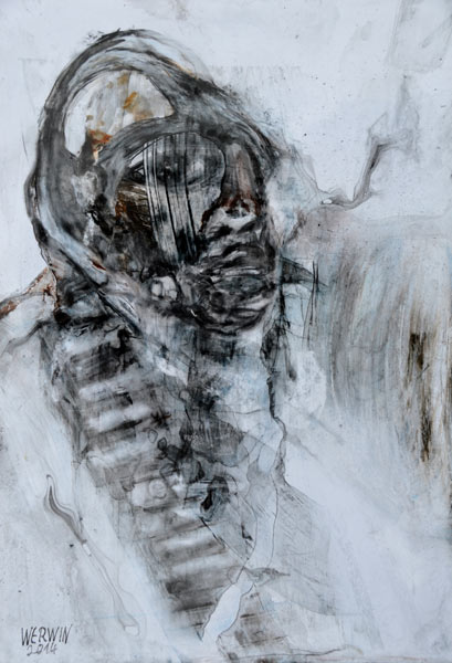 Todesgeflüster über den Lippen  von WERWIN