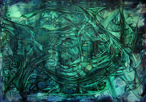 Über Afrika von WERWIN