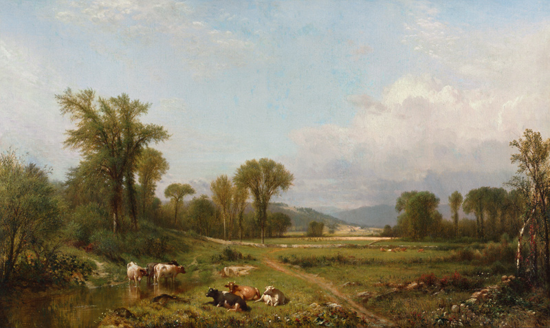 Summer Idyll von Aaron Draper Shattuck