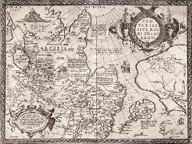 Karte von Russland (Aus: Theatrum Orbis Terrarum)