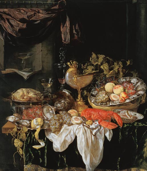 Still Life with Fruit von Abraham van Beyeren