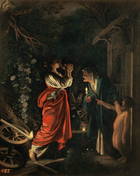 Ceres and Stellio von Adam Elsheimer