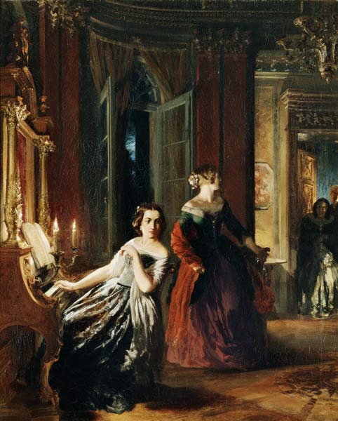 Die Störung von Adolph Friedrich Erdmann von Menzel