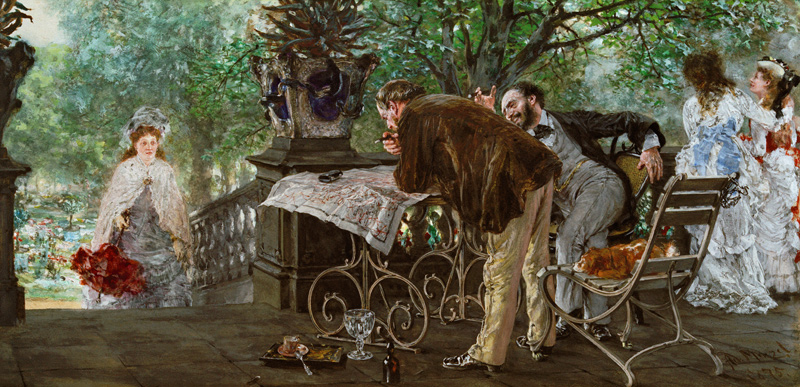 Reisepläne von Adolph Friedrich Erdmann von Menzel