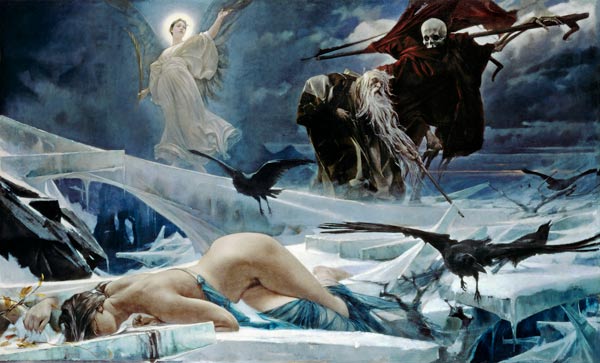 Ahasuerus at the End of the World von Adolph Hiremy-Hirschl