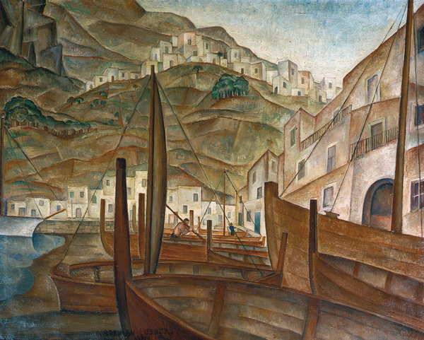 Marina Grande, Capri von Adriaan Lubbers