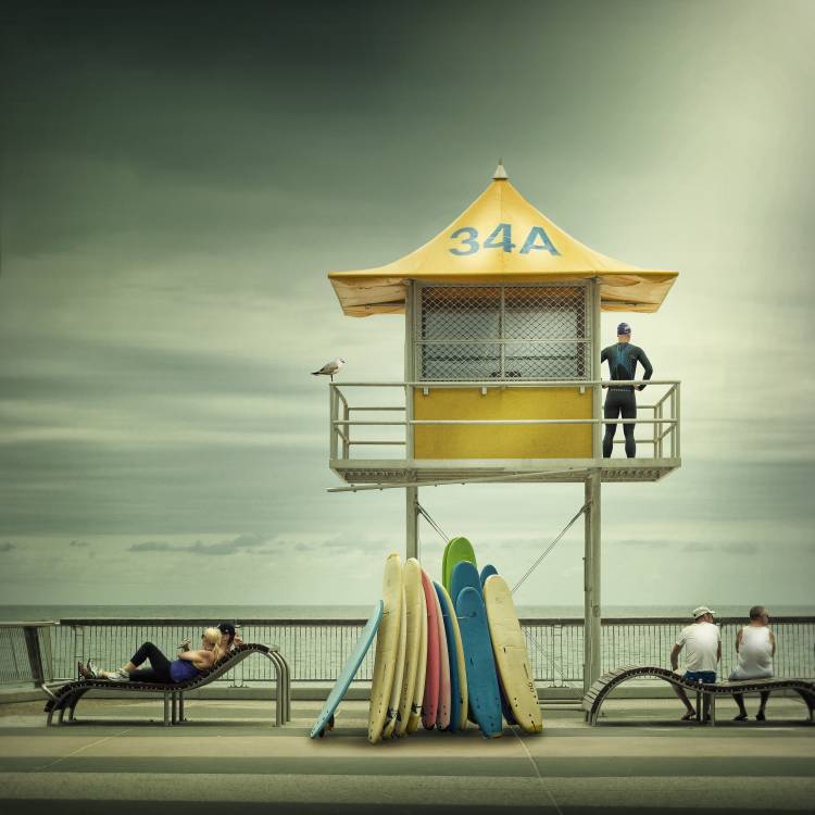 The life guard von Adrian Donoghue