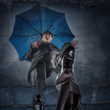 Between the raindrops