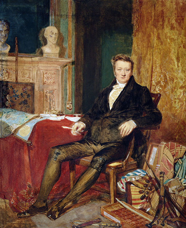 Portrait of Thomas Clarkson (1760-1846) (oil on canvas) von A.E. Chalons