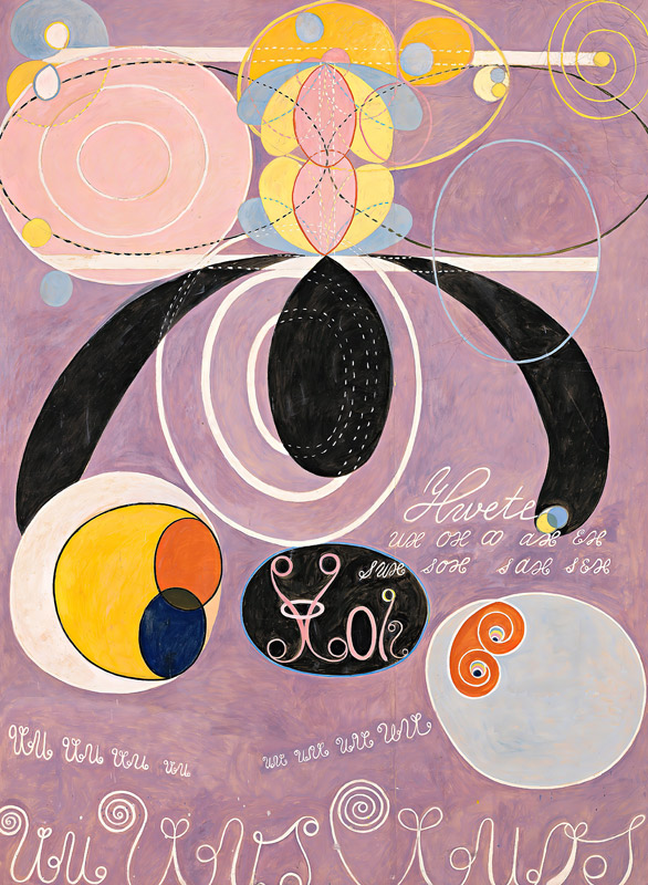 Gruppe IV, Nr. 6. Die zehn Größten, Erwachsensein von Hilma Af Klint